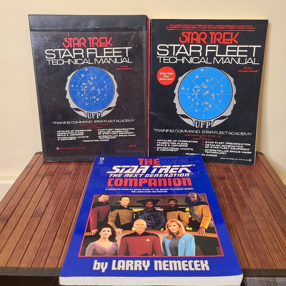 Star Fleet Technical Manual 1st Edition/25th Anniversary Edition/TNG Companion
